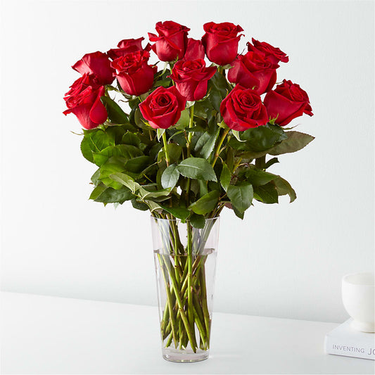 Long Stem Red Rose Bouquet – North Shore Florist, North Vancouver BC