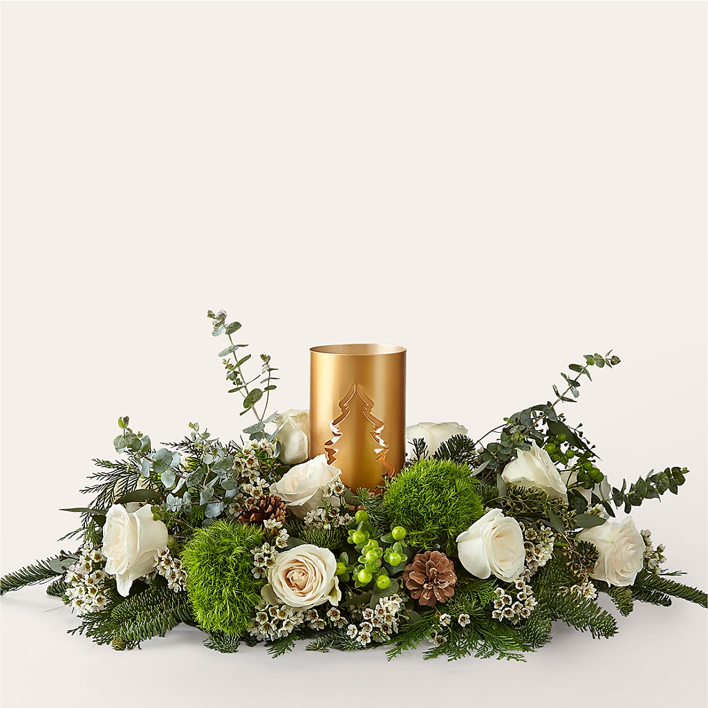 Chestnuts Roasting Centerpiece – North Shore Florist, North Vancouver BC