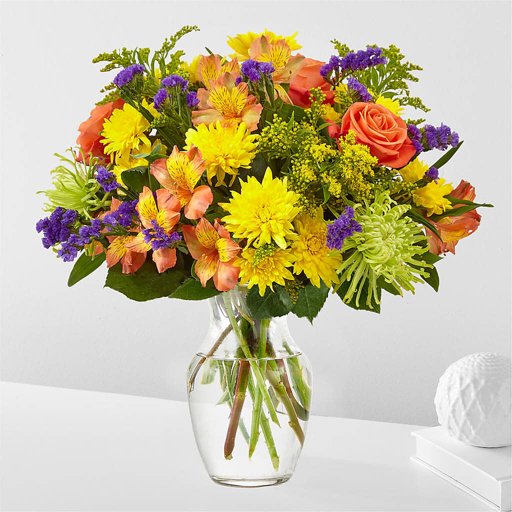 Marmalade Skies Bouquet – North Shore Florist, North Vancouver BC