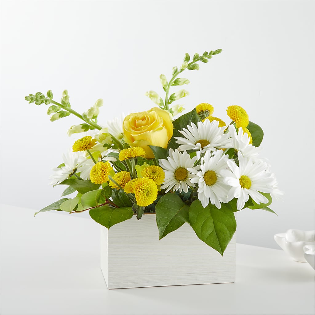 Sun Salutation Box Bouquet – North Shore Florist, North Vancouver BC