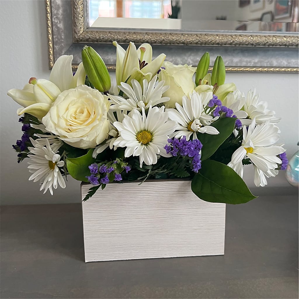 Beyond Blue Box Bouquet – North Shore Florist, North Vancouver BC