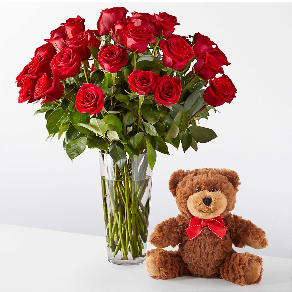 Romantic Long Stem Red Rose Bouquet Bundles – North Shore Florist, North Vancouver BC