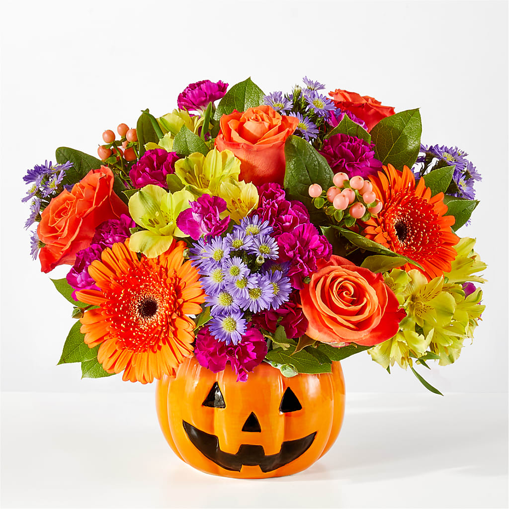 Tricks & Treats Pumpkin – North Shore Florist, North Vancouver BC