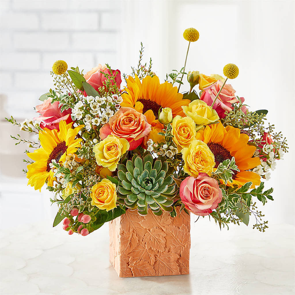 Sunflower Season Bouquet – North Shore Florist, North Vancouver BC