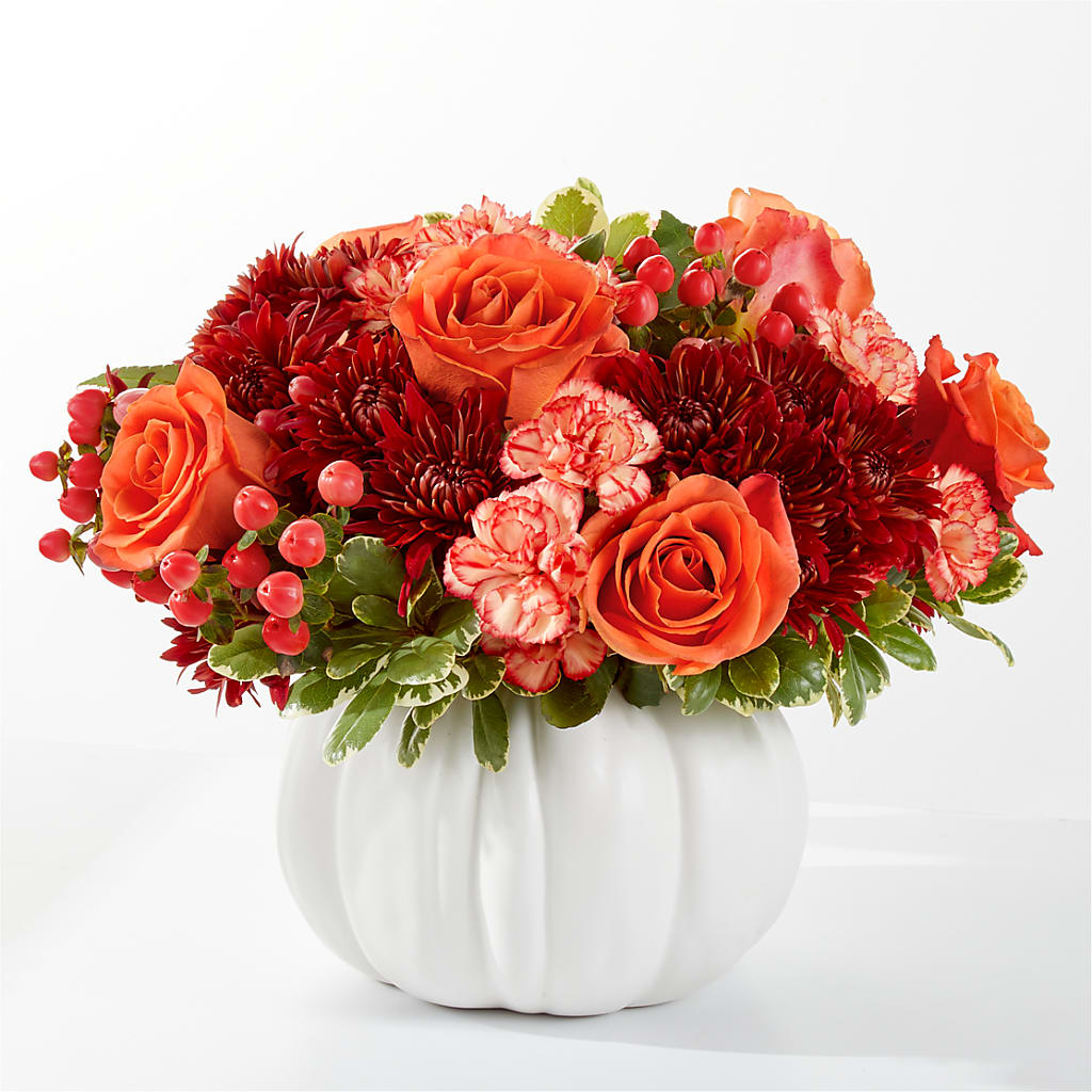 Autumn Air Pumpkin Bouquet – North Shore Florist, North Vancouver BC