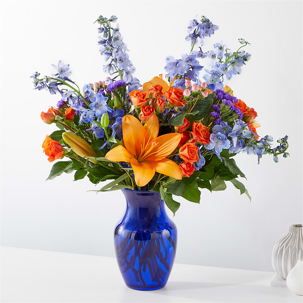 Radiant Citrus Bouquet – North Shore Florist, North Vancouver BC