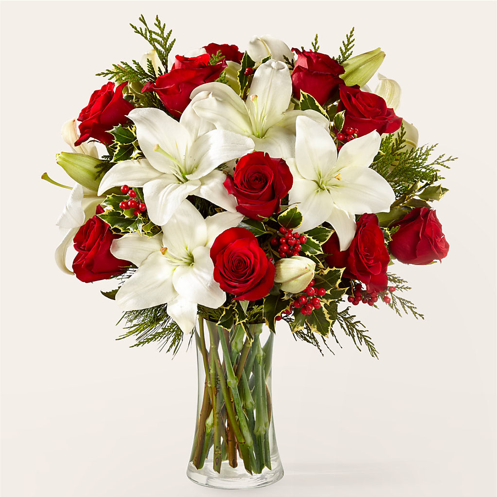 Sparkling Snowflakes Bouquet – North Shore Florist, North Vancouver BC