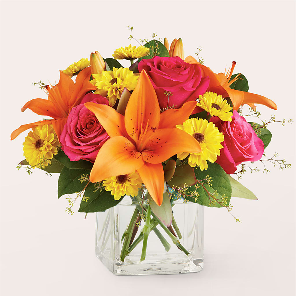 Neon Lights Bouquet – North Shore Florist, North Vancouver BC