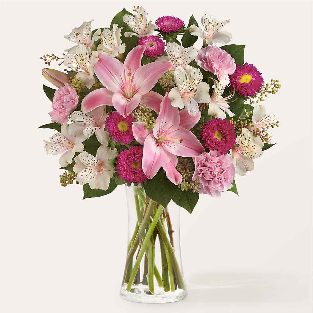 Feeling Fuchsia Bouquet – North Shore Florist, North Vancouver BC