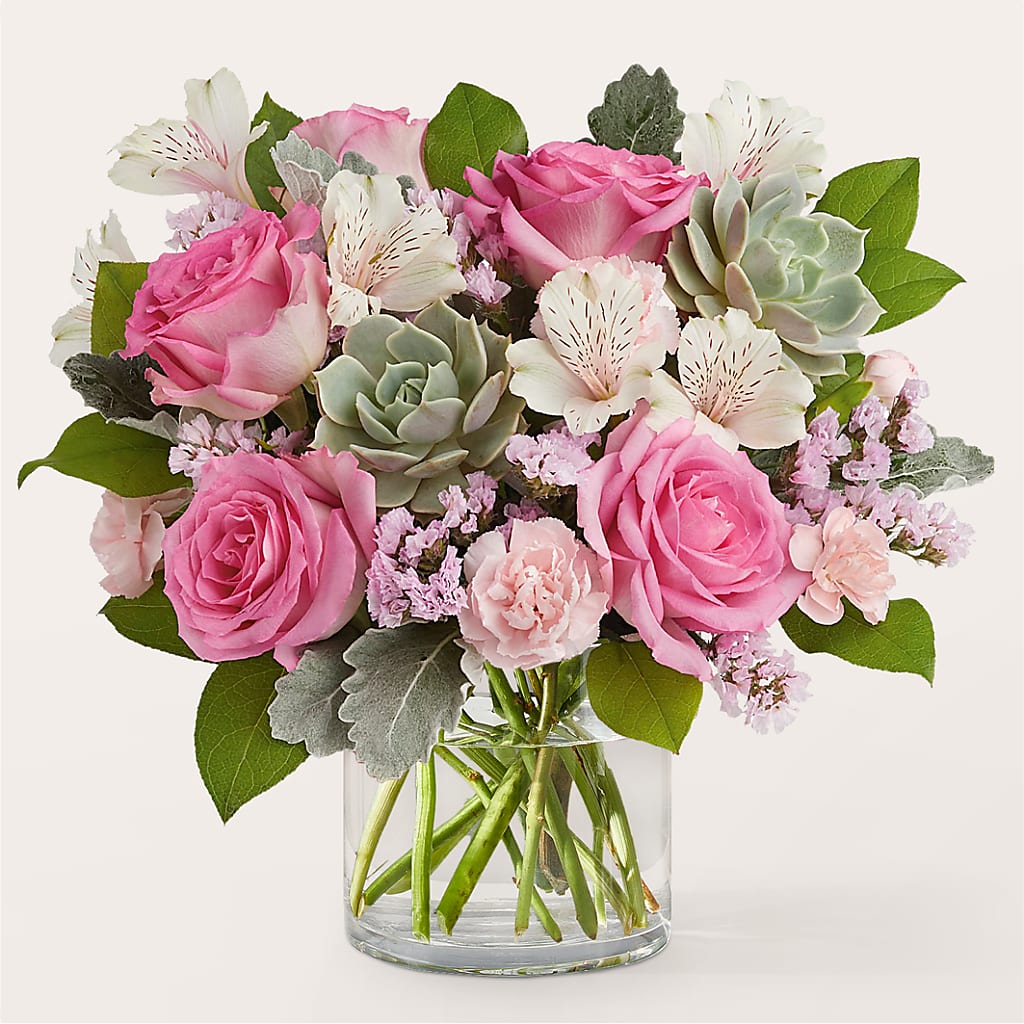Dusty Rose Bouquet – North Shore Florist, North Vancouver BC