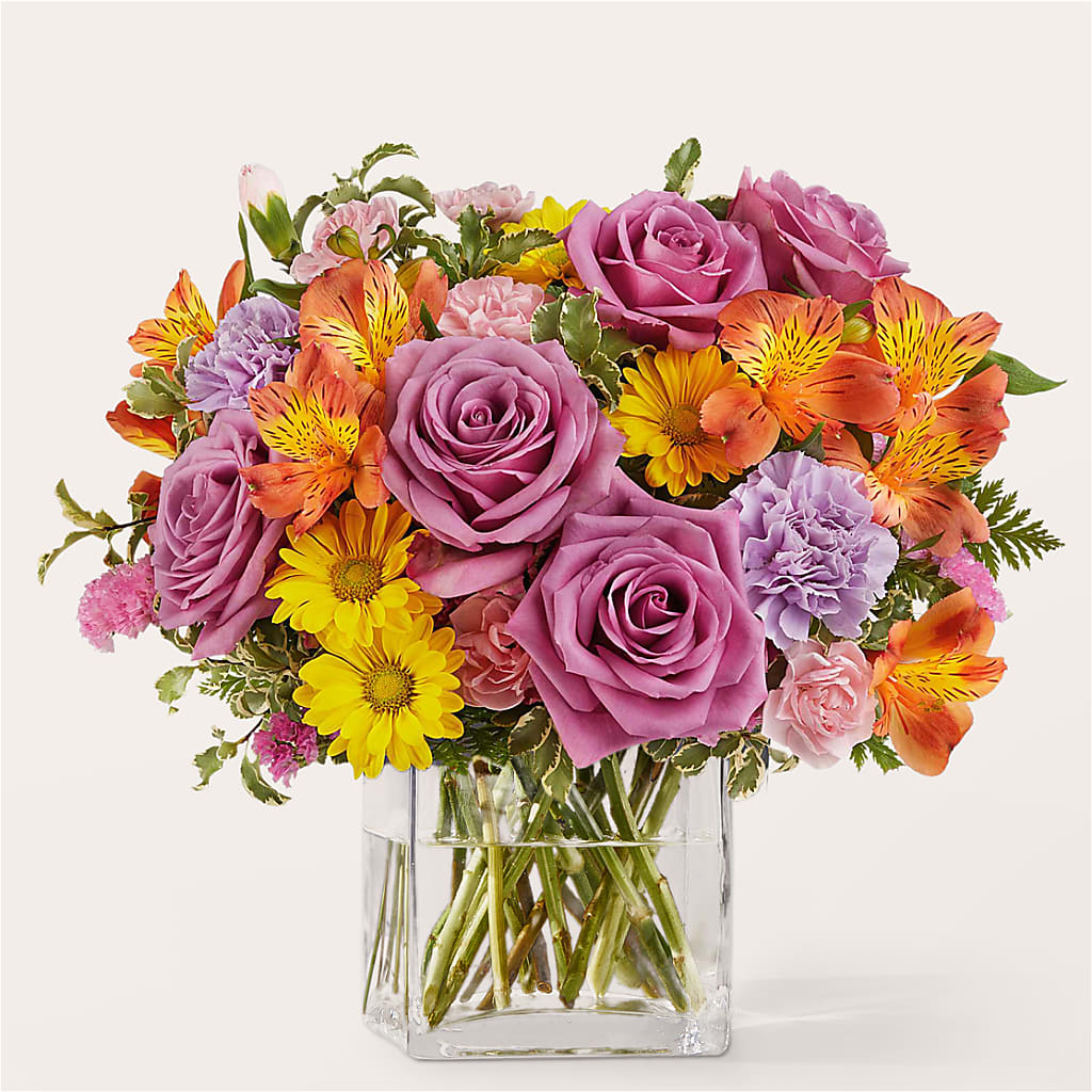 Shades of Happiness Bouquet – North Shore Florist, North Vancouver BC