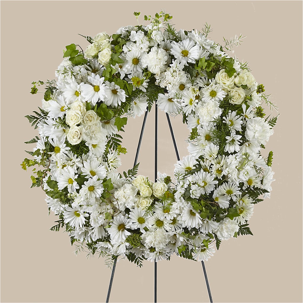 Faithful Wishes Wreath – North Shore Florist, North Vancouver BC