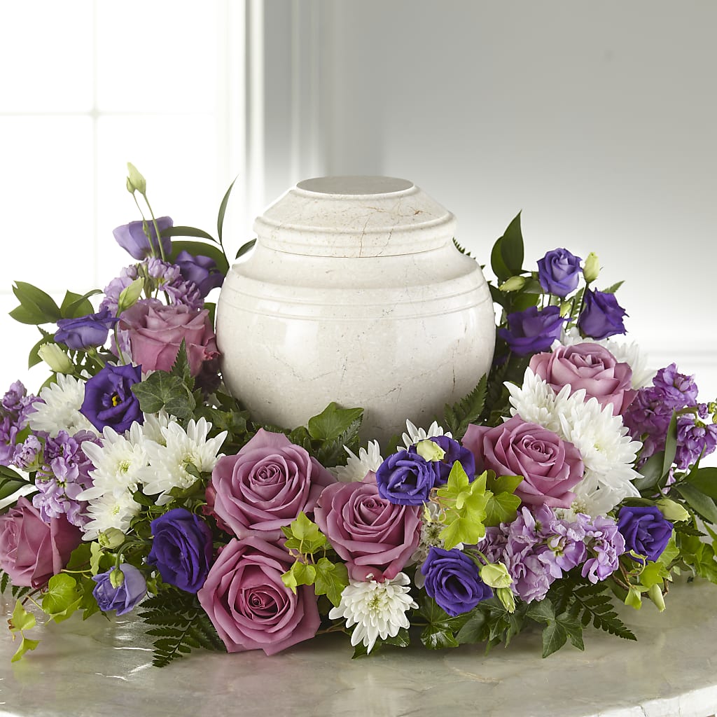 Blooming Sympathy Cremation Adornment – North Shore Florist, North Vancouver BC