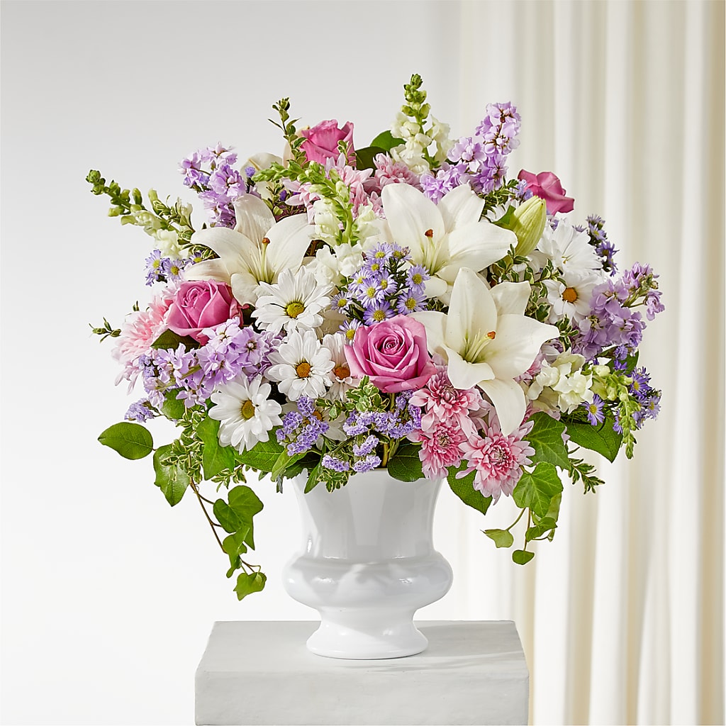 Remarkable Life Urn Arrangement – North Shore Florist, North Vancouver BC