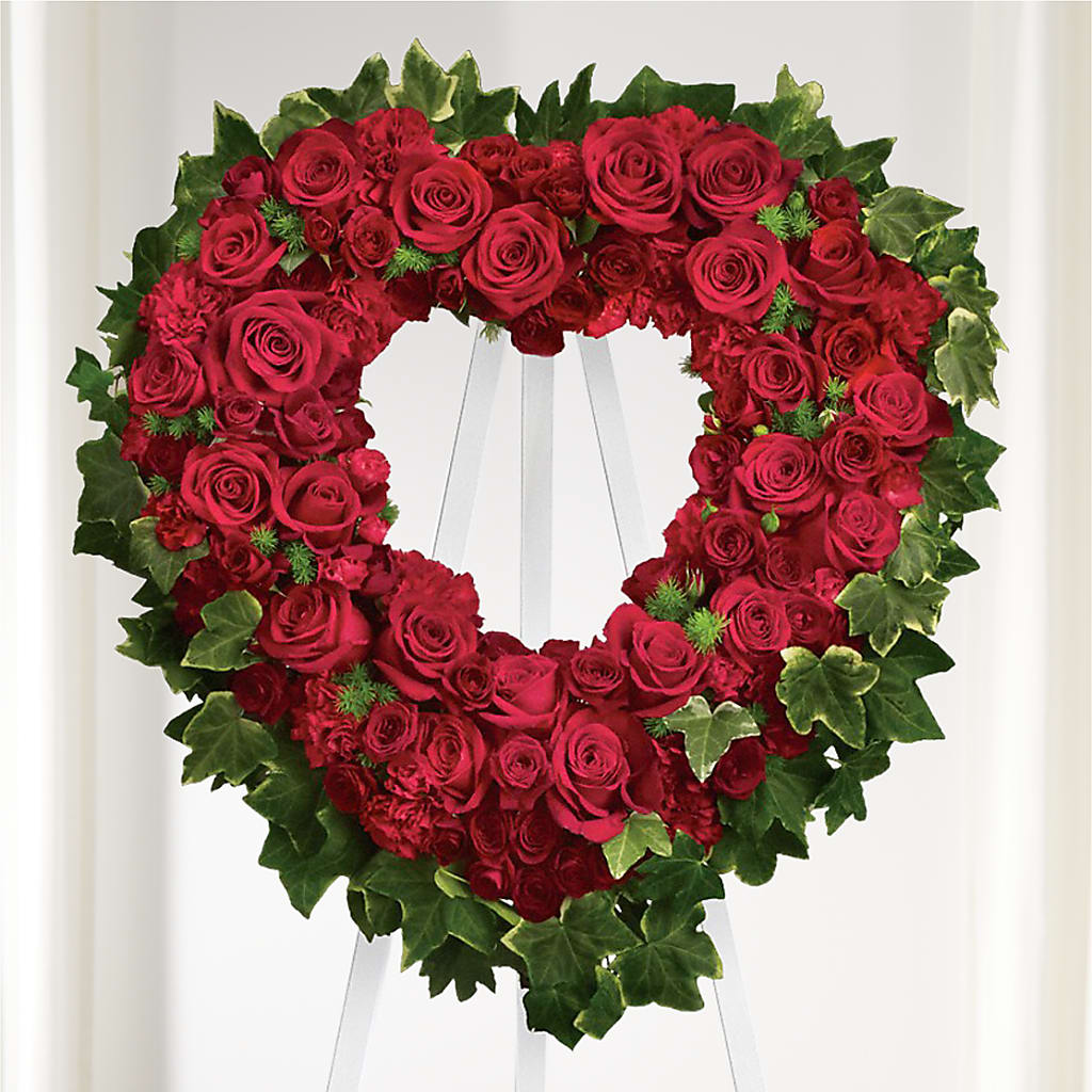 Wholehearted Standing Spray – North Shore Florist, North Vancouver BC