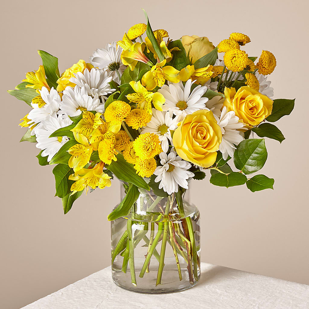 Sunny Sentiments Bouquet – North Shore Florist, North Vancouver BC
