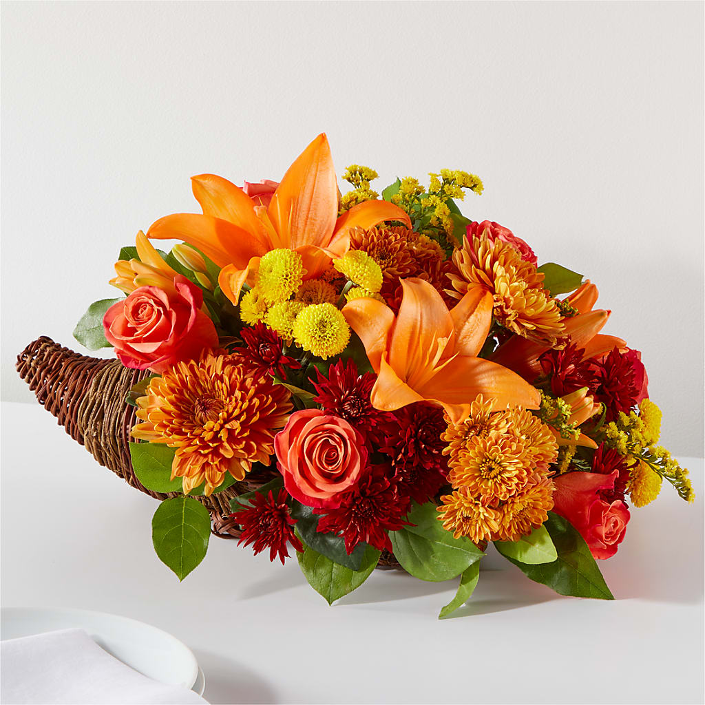 Bouquet of Blessings Cornucopia – North Shore Florist, North Vancouver BC
