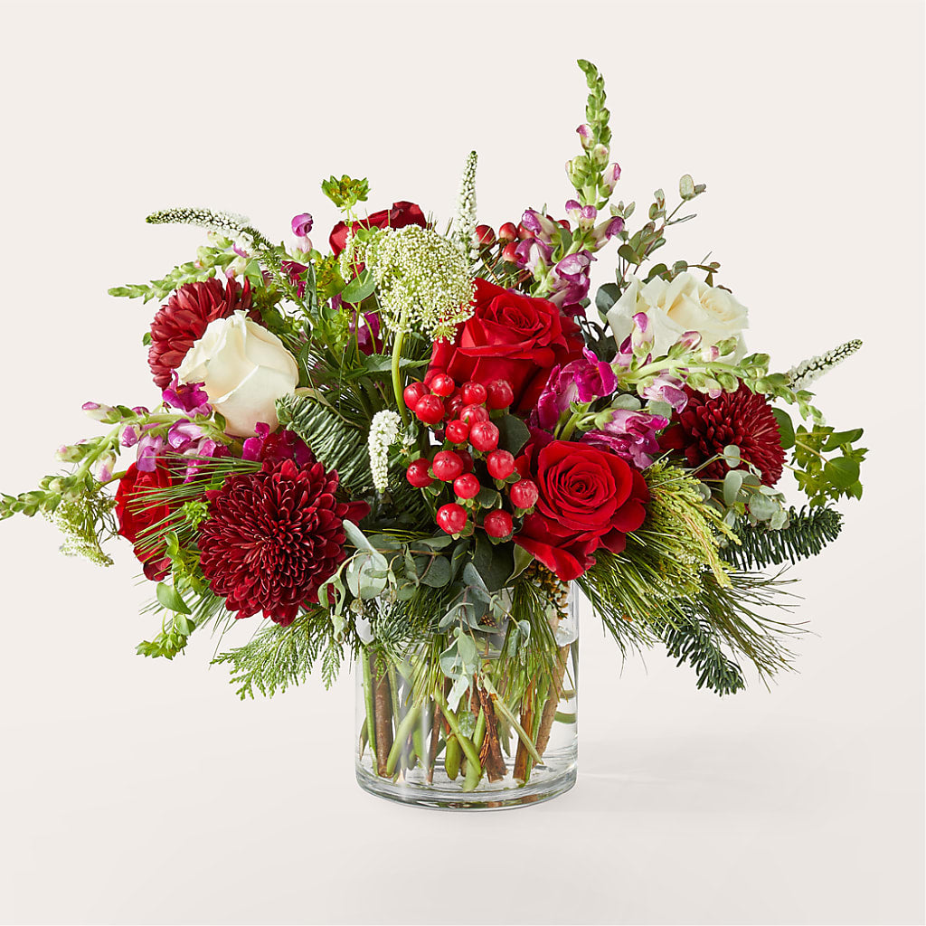 Cranberry Fizz Bouquet – North Shore Florist, North Vancouver BC