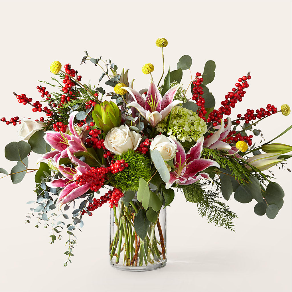 Berry & Bright Bouquet – North Shore Florist, North Vancouver BC