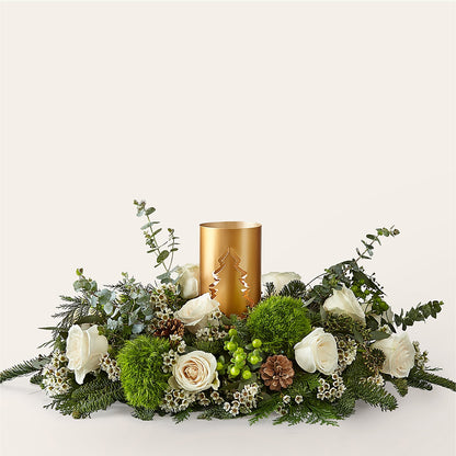 Chestnuts Roasting Centerpiece –  North Shore Florist, North Vancouver BC