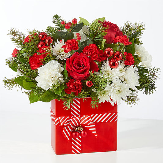 Presents Under the Tree Bouquet –  North Shore Florist, North Vancouver BC