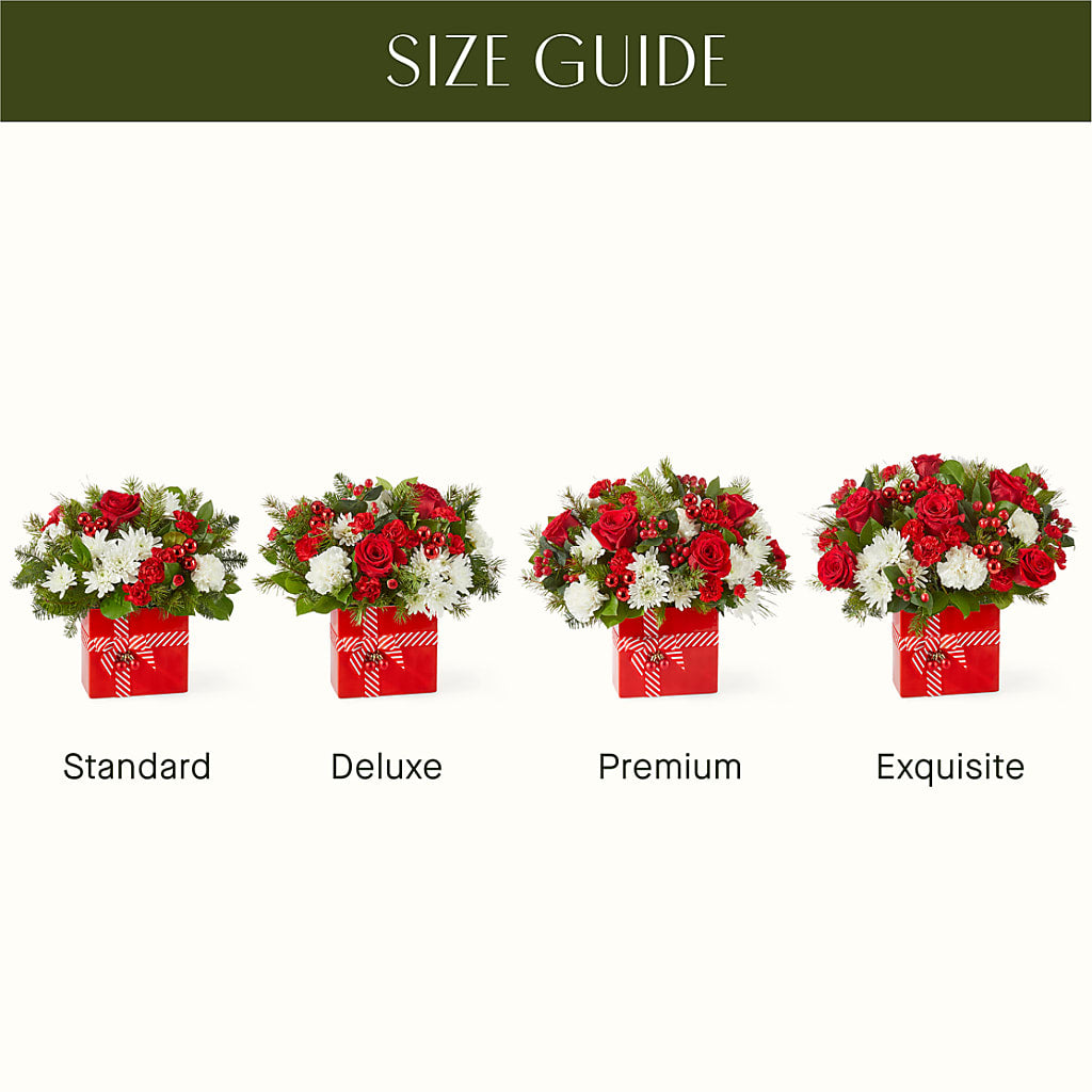 Presents Under the Tree Bouquet –  North Shore Florist, North Vancouver BC