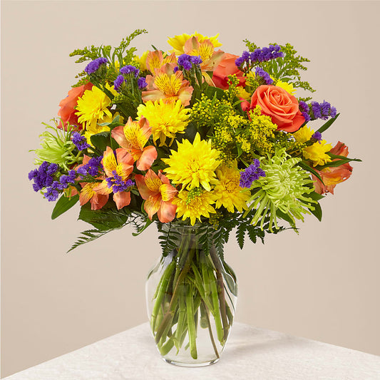 Marmalade Skies Bouquet –  North Shore Florist, North Vancouver BC