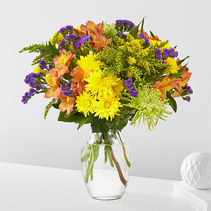 Marmalade Skies Bouquet –  North Shore Florist, North Vancouver BC