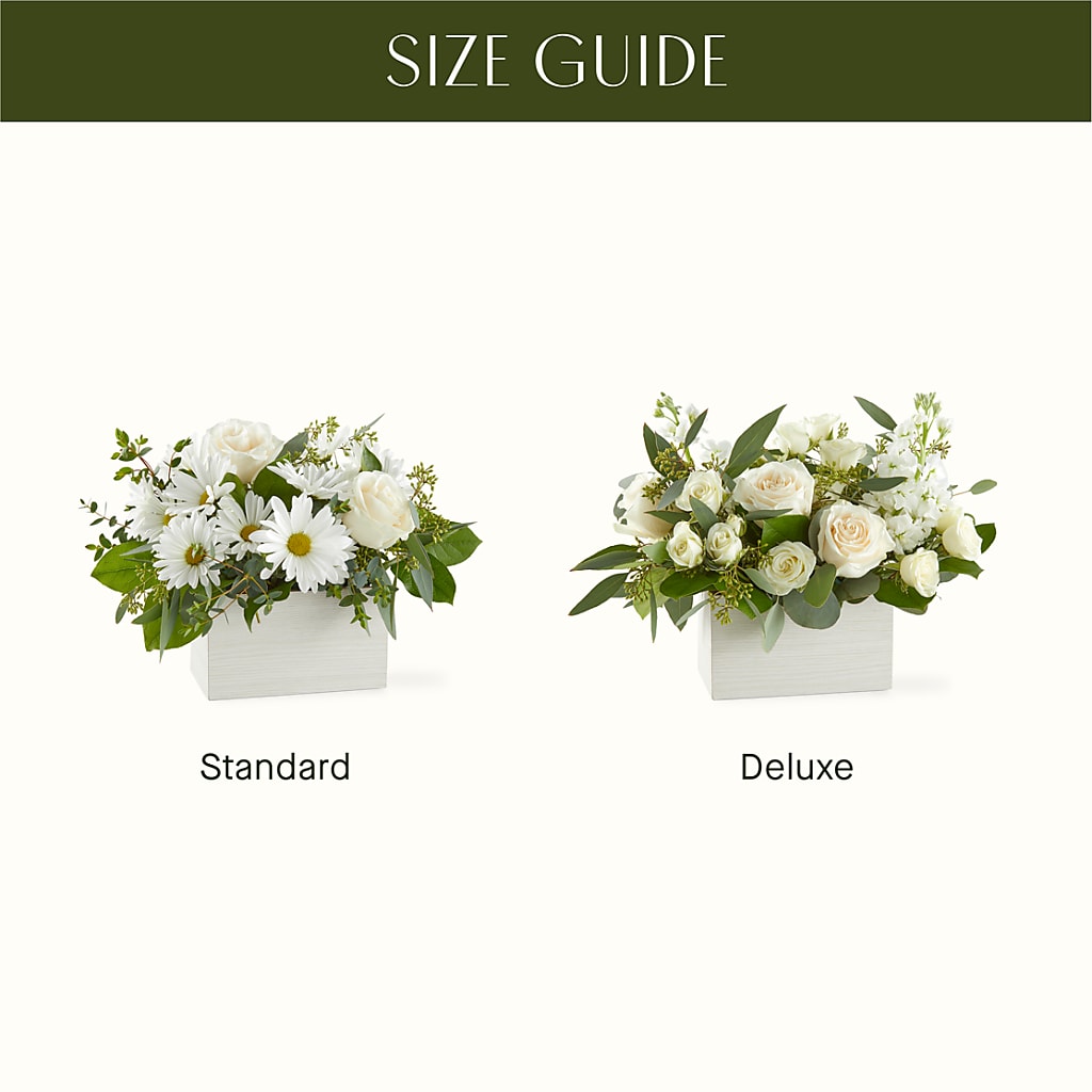 Fresh Linen Box Bouquet –  North Shore Florist, North Vancouver BC