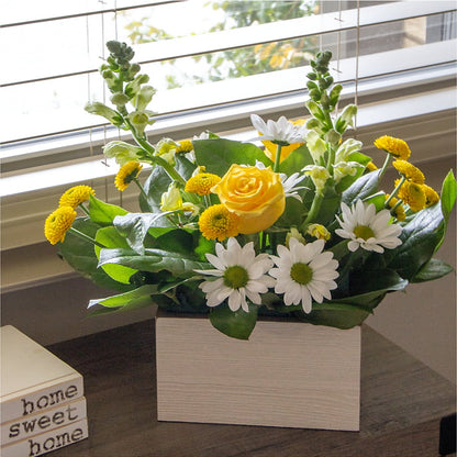 Sun Salutation Box Bouquet –  North Shore Florist, North Vancouver BC
