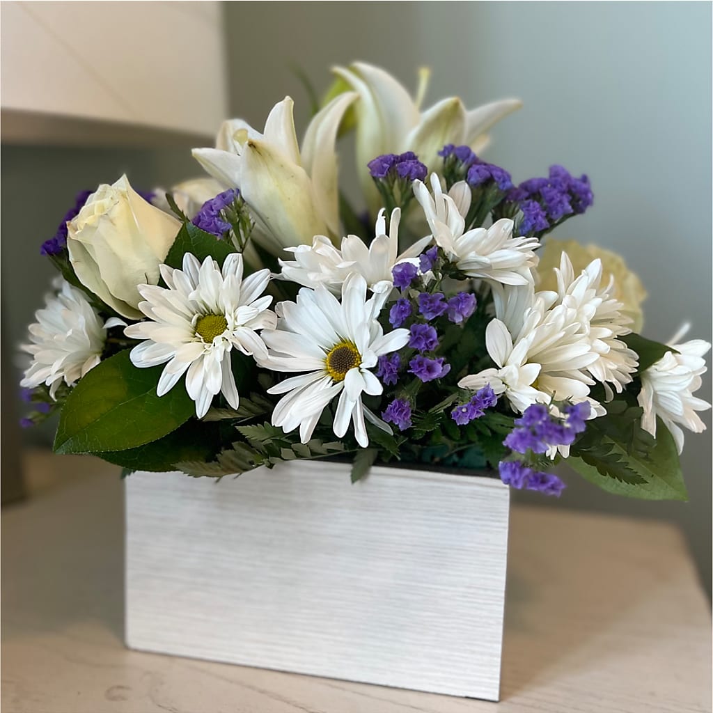Beyond Blue Box Bouquet –  North Shore Florist, North Vancouver BC