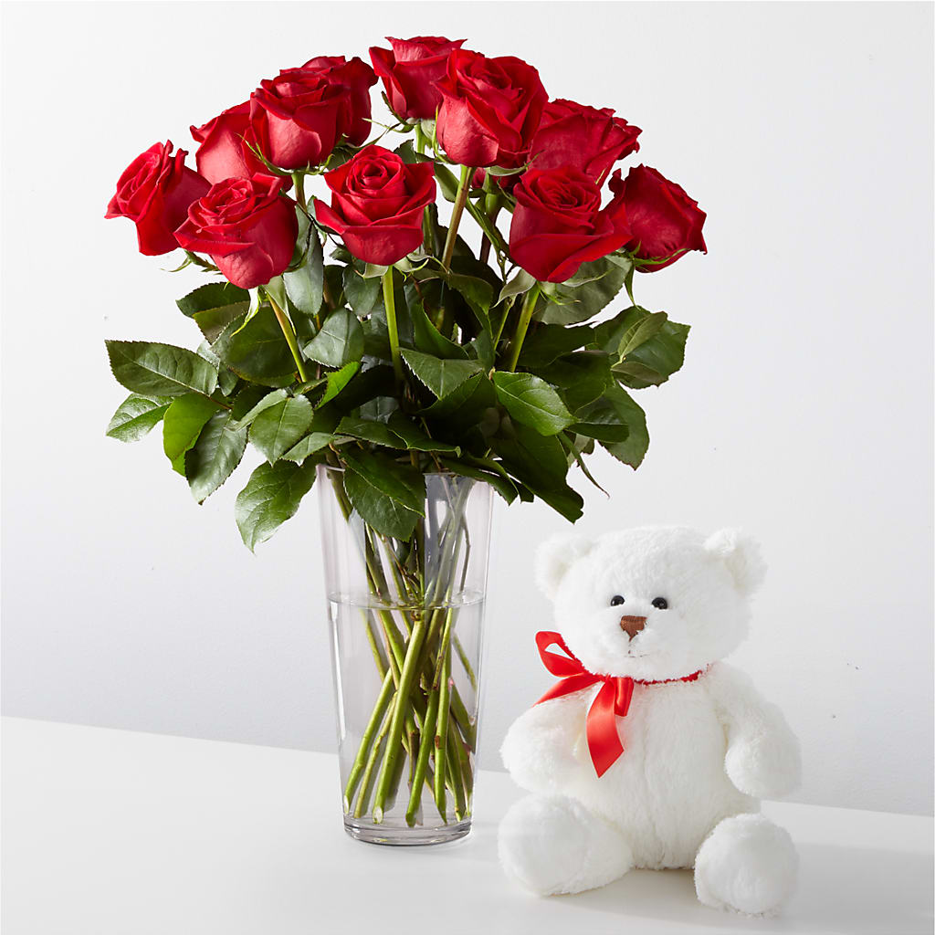 Romantic Long Stem Red Rose Bouquet Bundles –  North Shore Florist, North Vancouver BC