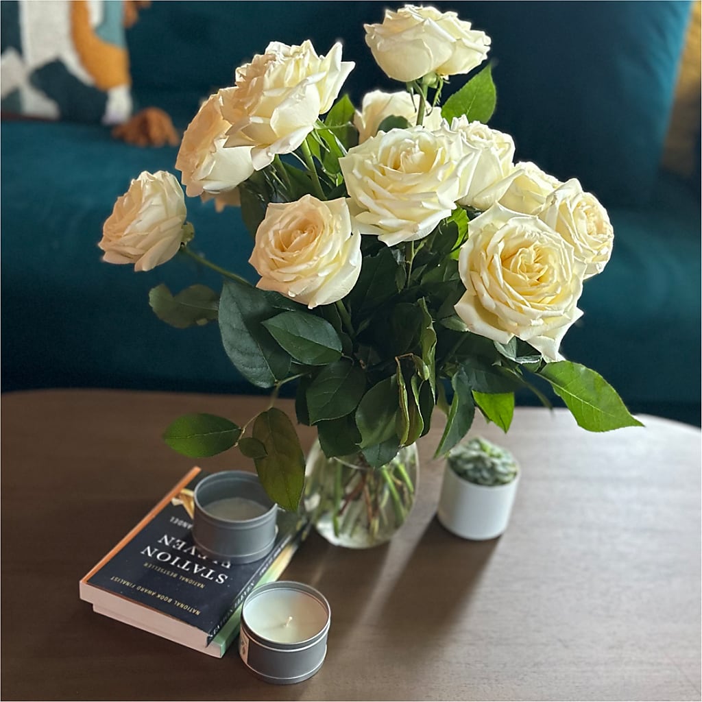 Long Stem Yellow Rose Bouquet –  North Shore Florist, North Vancouver BC