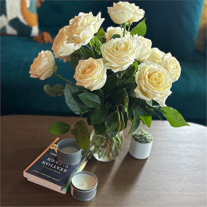 Long Stem Yellow Rose Bouquet –  North Shore Florist, North Vancouver BC