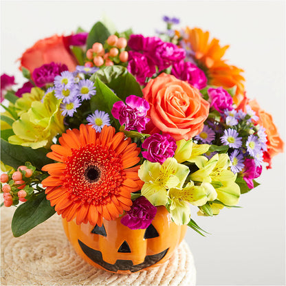 Tricks & Treats Pumpkin –  North Shore Florist, North Vancouver BC