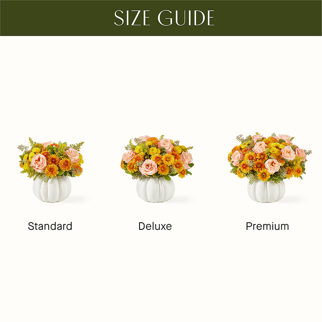 Peachy Pumpkin –  North Shore Florist, North Vancouver BC