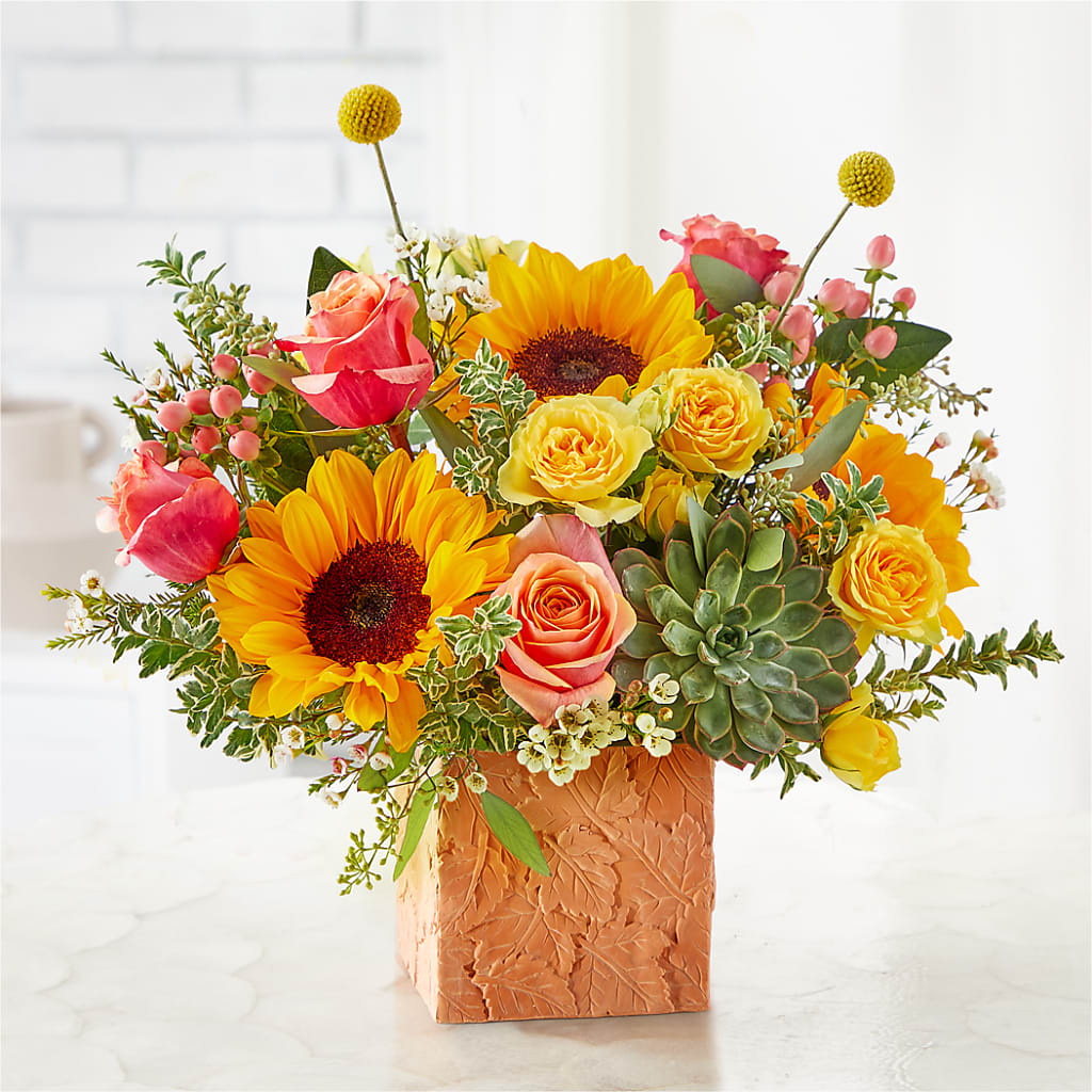 Sunflower Season Bouquet –  North Shore Florist, North Vancouver BC