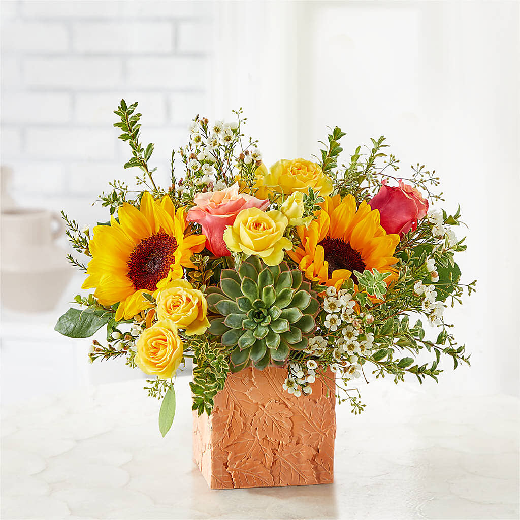 Sunflower Season Bouquet –  North Shore Florist, North Vancouver BC