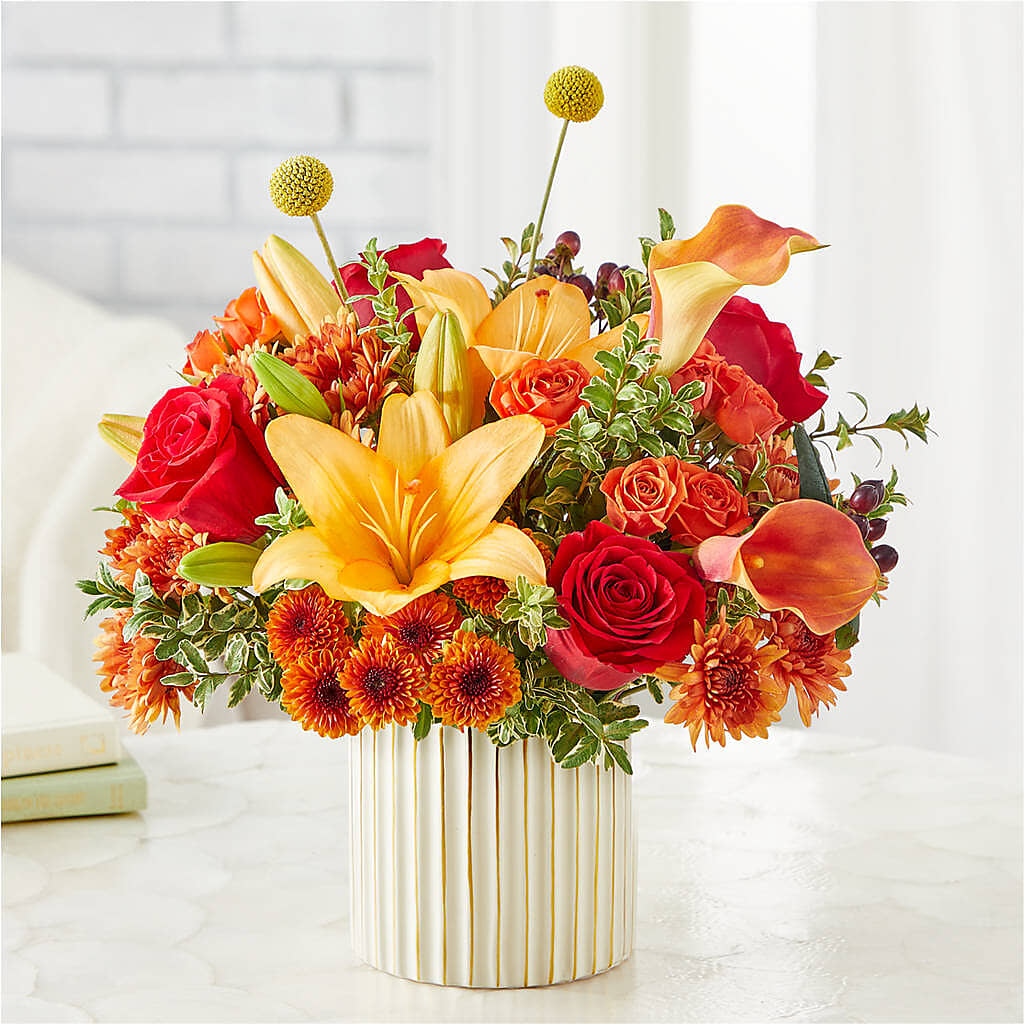 Scarlet Skies Bouquet –  North Shore Florist, North Vancouver BC