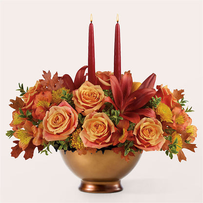 Harvest Table Centerpiece –  North Shore Florist, North Vancouver BC