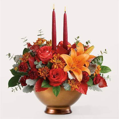 Fruits of Fall Centerpiece –  North Shore Florist, North Vancouver BC