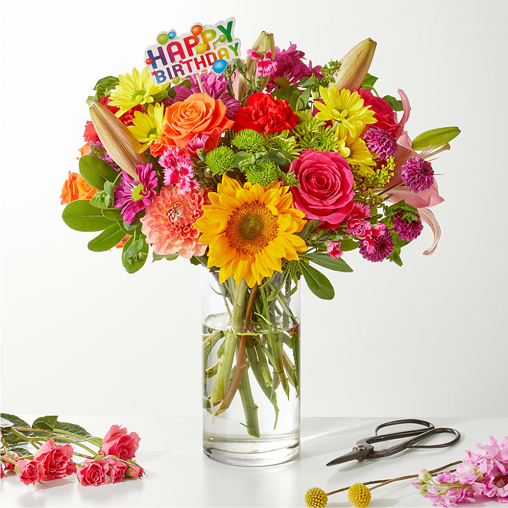 Cue the Confetti - A Florist Original –  North Shore Florist, North Vancouver BC