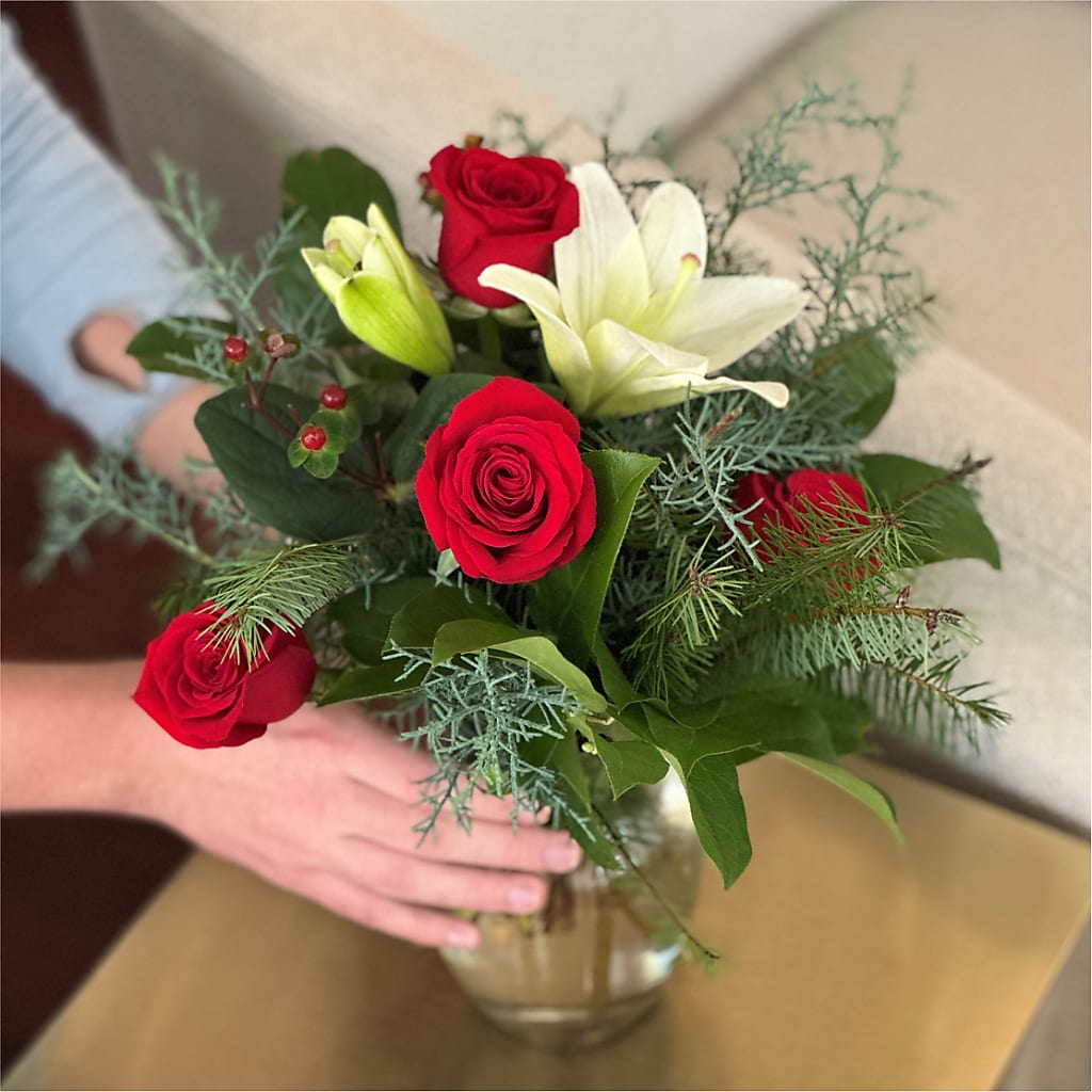 Glittering Lights Bouquet –  North Shore Florist, North Vancouver BC