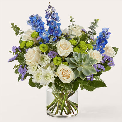 Cerulean Waves Bouquet –  North Shore Florist, North Vancouver BC