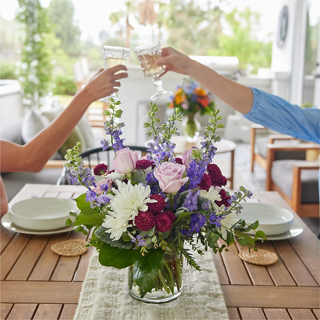 Violet Frost Bouquet –  North Shore Florist, North Vancouver BC