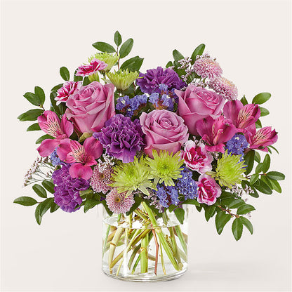 Glass Half Full Bouquet –  North Shore Florist, North Vancouver BC