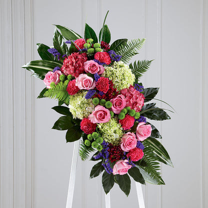 Refreshing Mix Standing Spray –  North Shore Florist, North Vancouver BC