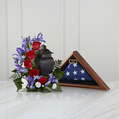 Patriotic Tribute Arrangement –  North Shore Florist, North Vancouver BC