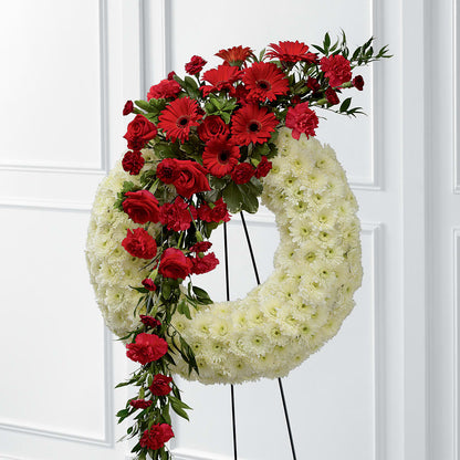 Graceful Tribute Wreath –  North Shore Florist, North Vancouver BC