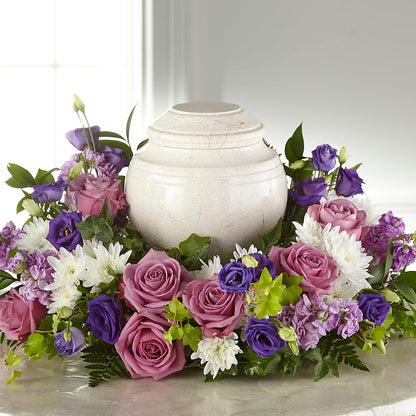 Blooming Sympathy Cremation Adornment –  North Shore Florist, North Vancouver BC